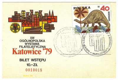 Bilet wstępu [KO79 251] XIII OWF Katowice [10018]